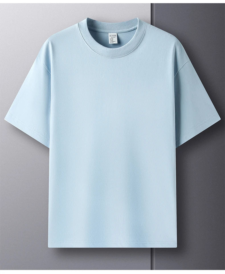 Men's short sleeve round neck