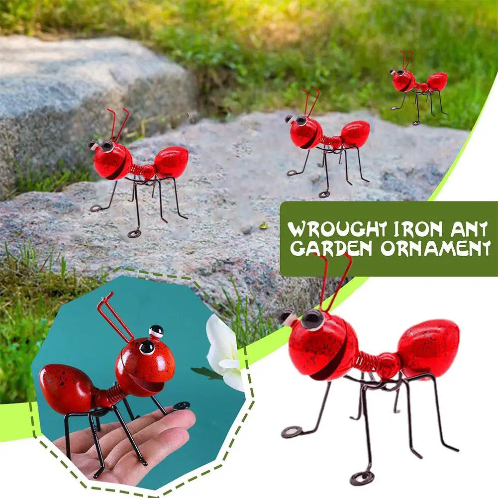 Cute Ant Statue Garden Decor