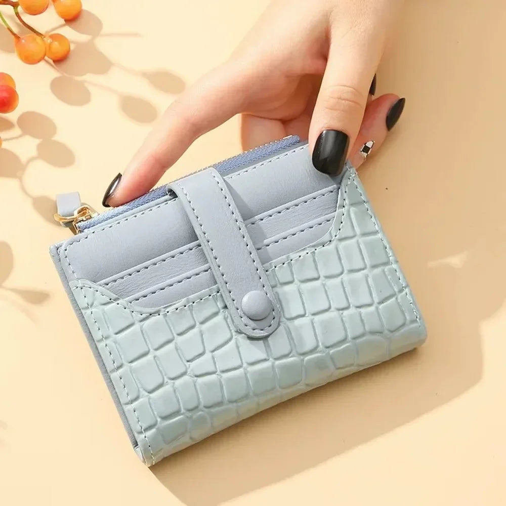 Multi-card Slots Women Short Wallet