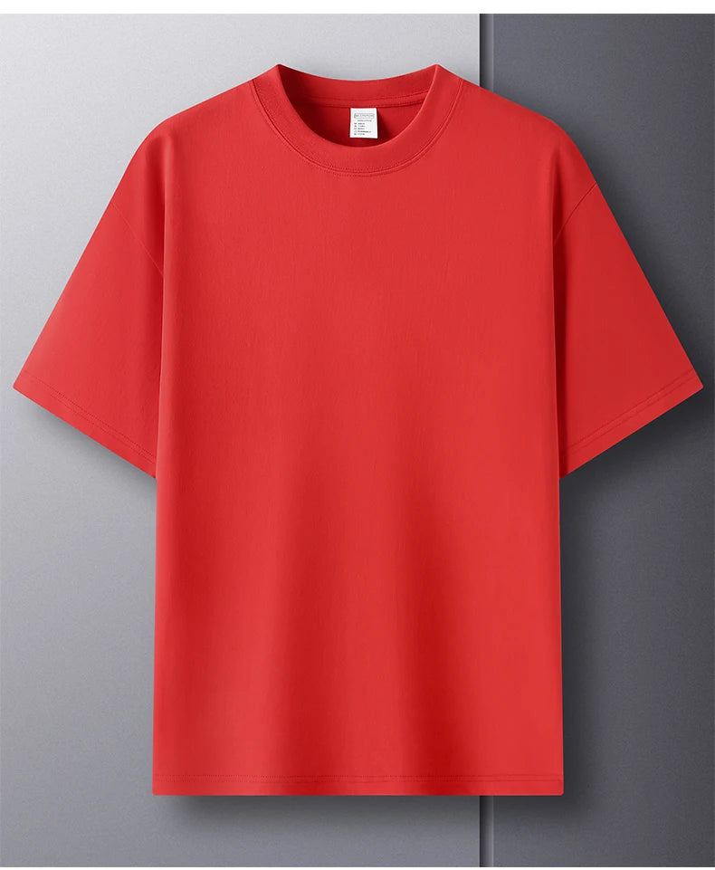 Men's short sleeve round neck