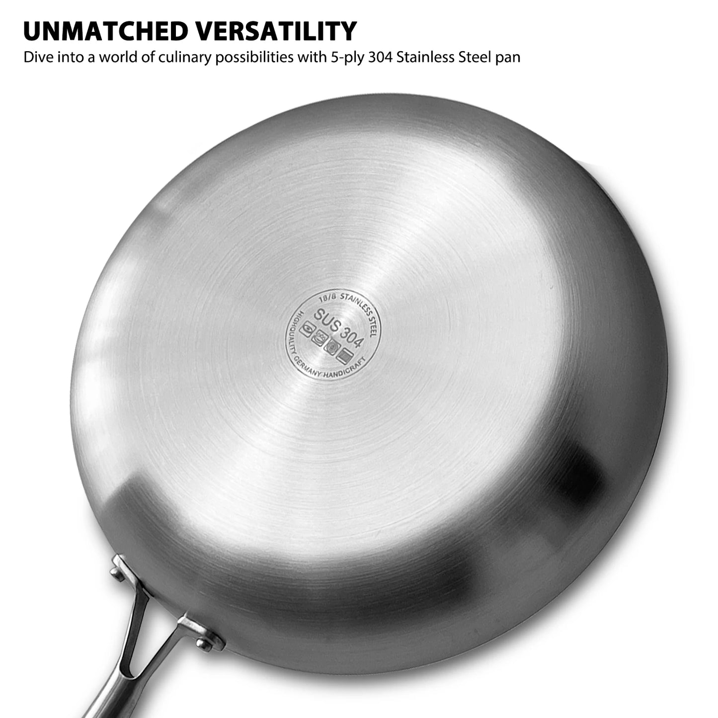 Stainless Steel Frying Pan