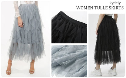 Tulle Skirts for Women Long Length