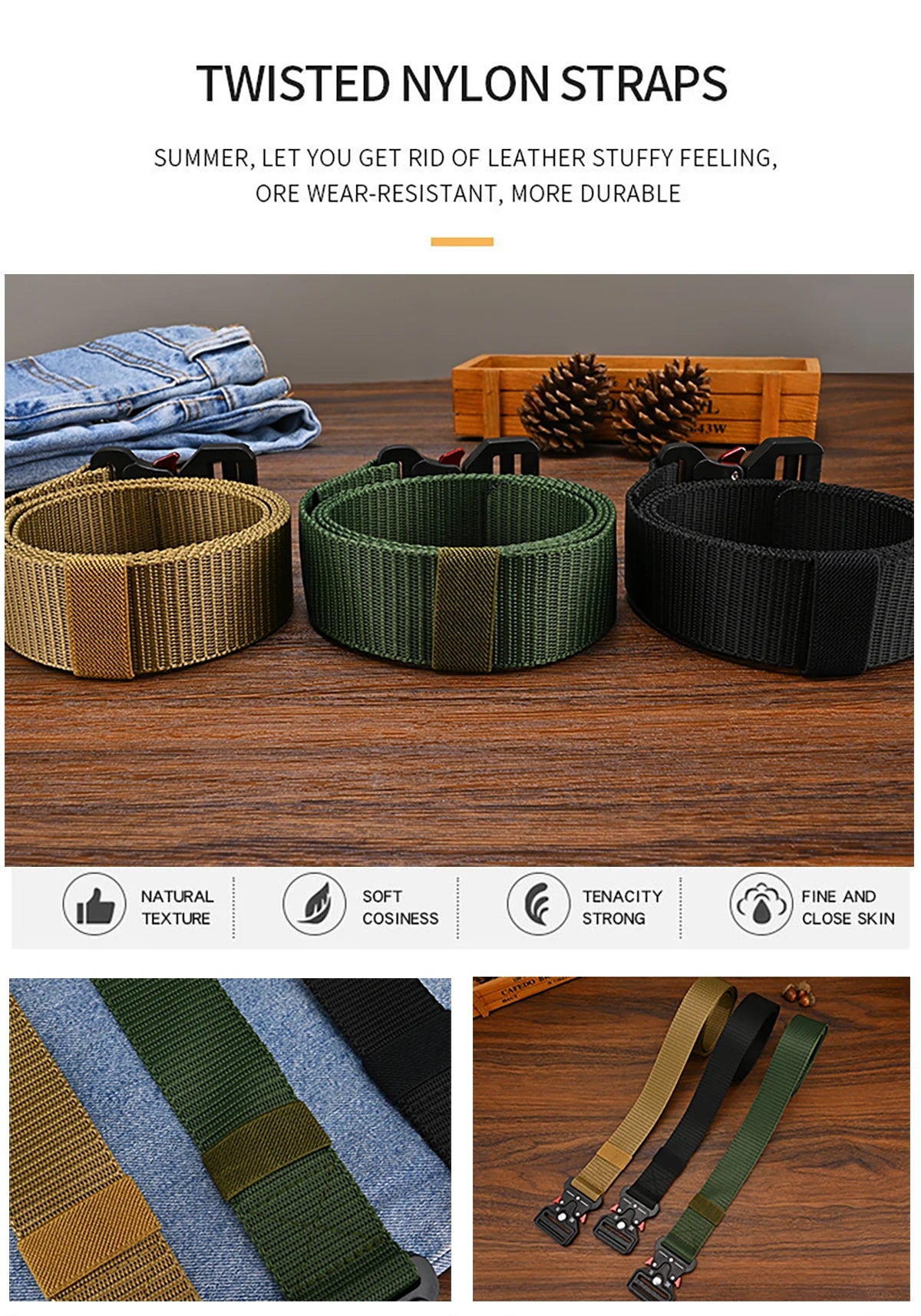 MEN'S BELT OUTDOOR