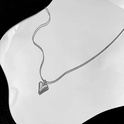 Love Heart Pendant Necklace for Women