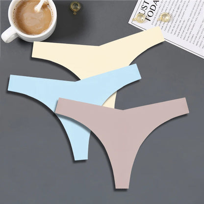 Women Ice Silk Seamless Underpants