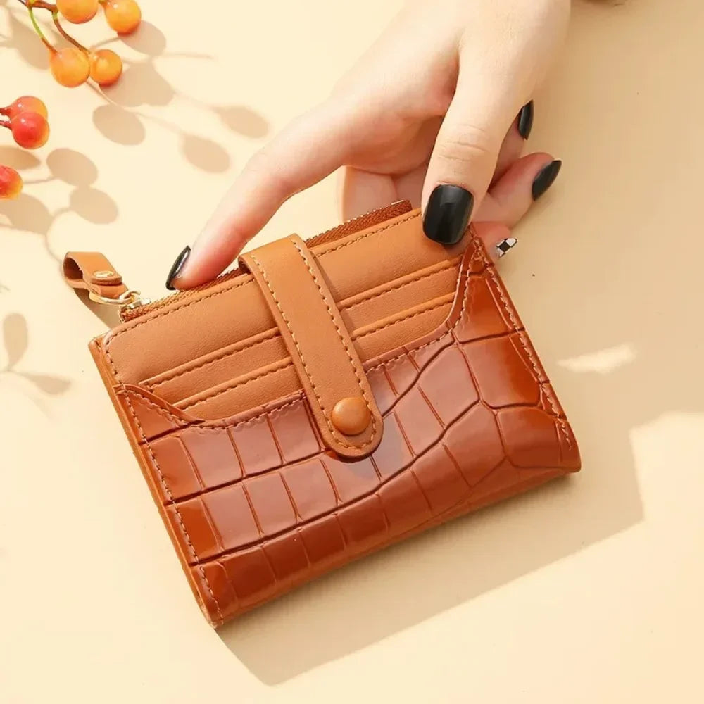 Multi-card Slots Women Short Wallet