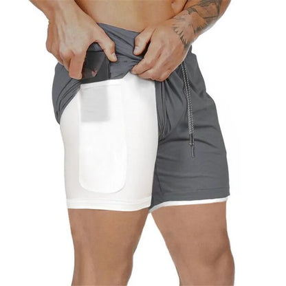 Sportswear Double-deck Running Shorts