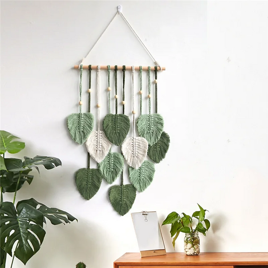 Leaf Macrame Wall Hanging