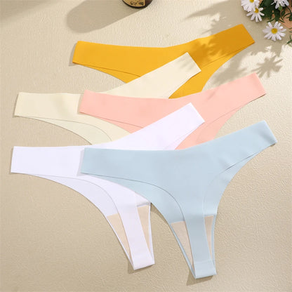 Women Ice Silk Seamless Underpants