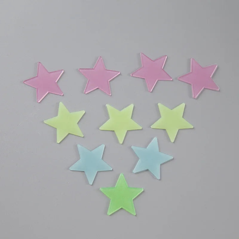 Luminous Wall Stickers Stars shine