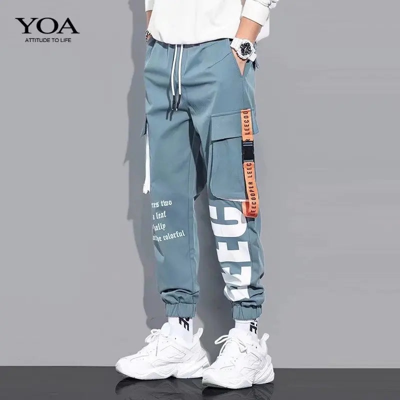 Men's Cargo Pants Casual Hip Hop