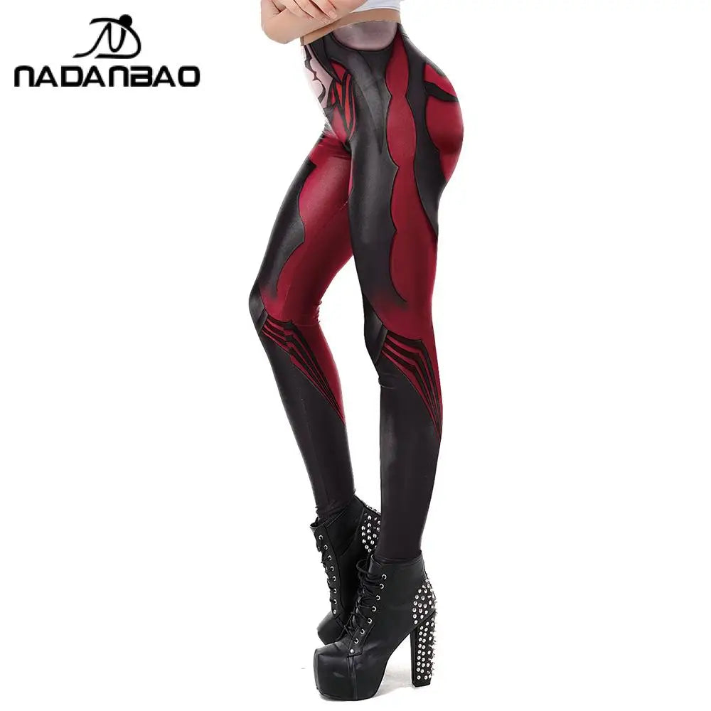 NADANBAO Women Leggings Gothic