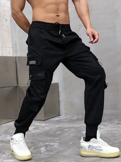 Men's Cargo Pants Casual Hip Hop